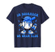in November We Wear Blue Baseball Drip Diabetes Support T-Shirt