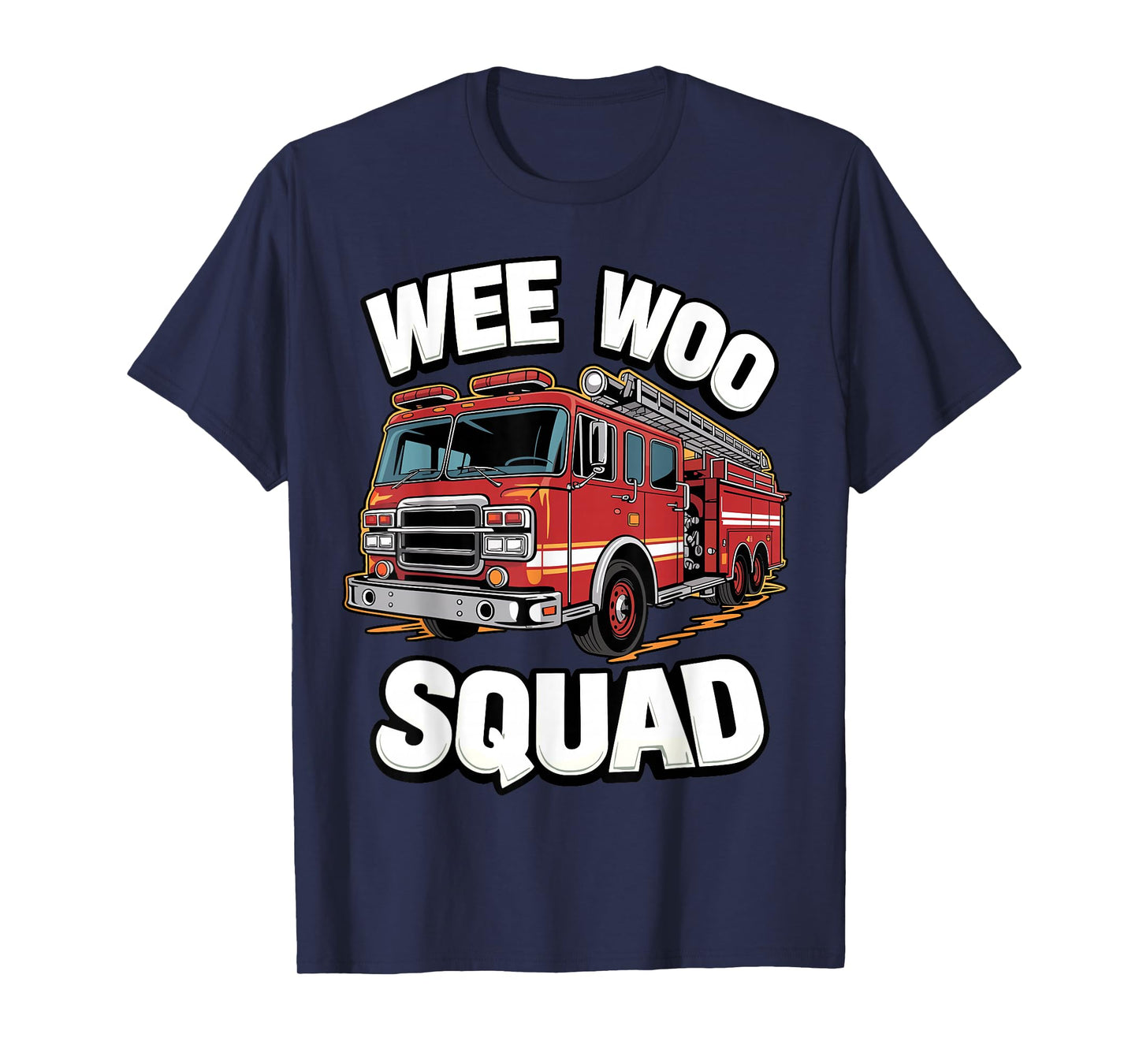 Wee Woo Squad Firefighter T-Shirt