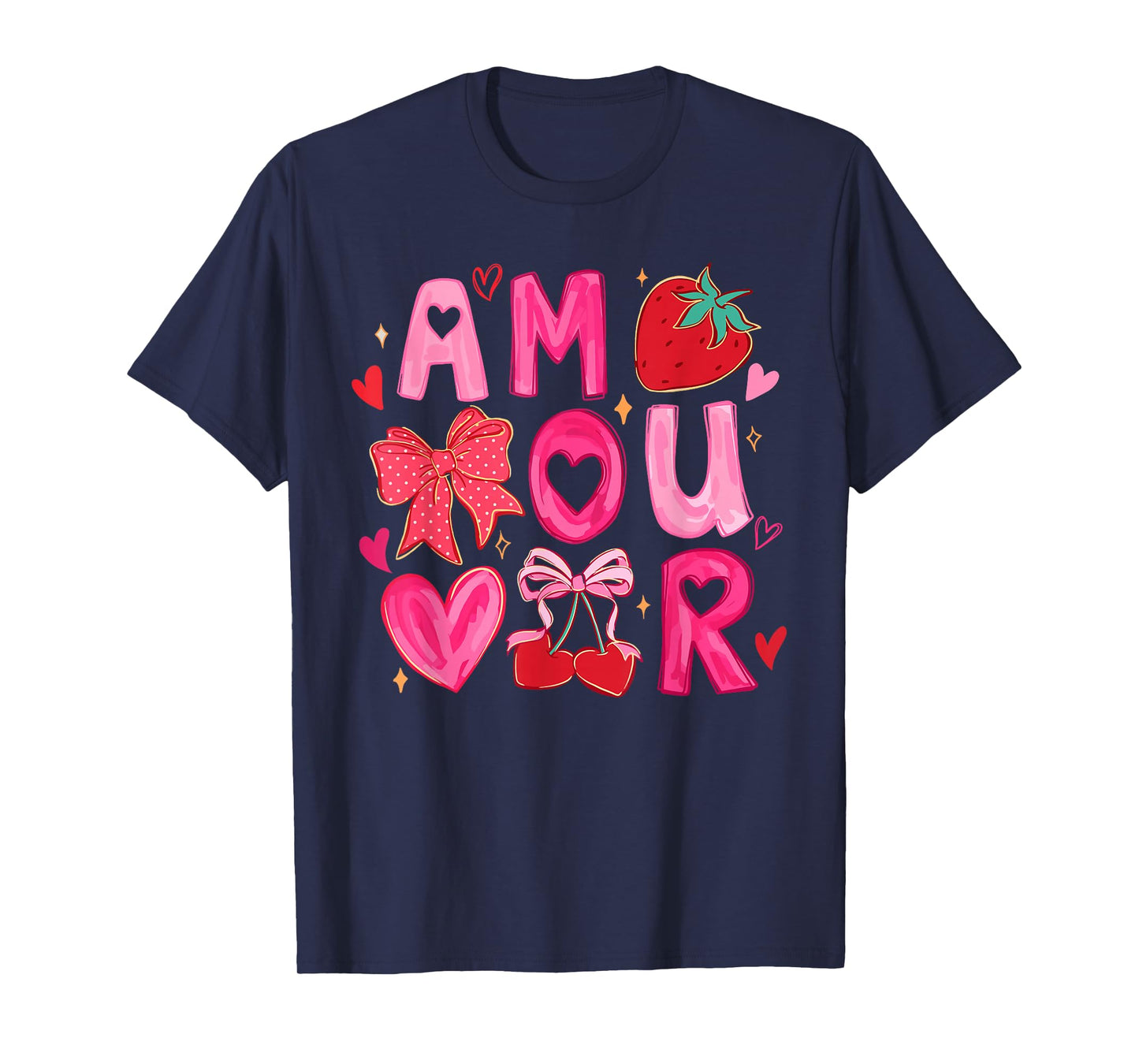 Amour Vintage Coquette Valentine Christian Jesus Religious T-Shirt