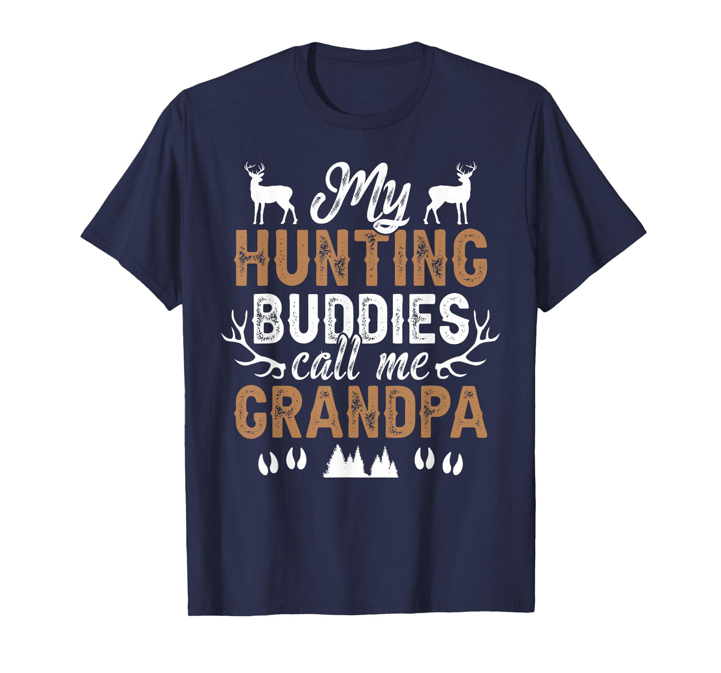 Hunting Buddies Call Me Grandpa and Grandson Hunting Buddy T-Shirt