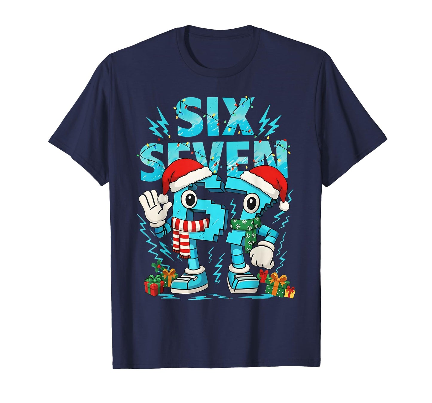 67 Six Seven 6-7 - Funny Italian Brainrot Kids Gaming Meme T-Shirt