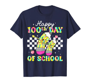 100 Days of School for Teacher Kids Girls Students Boys T-Shirt