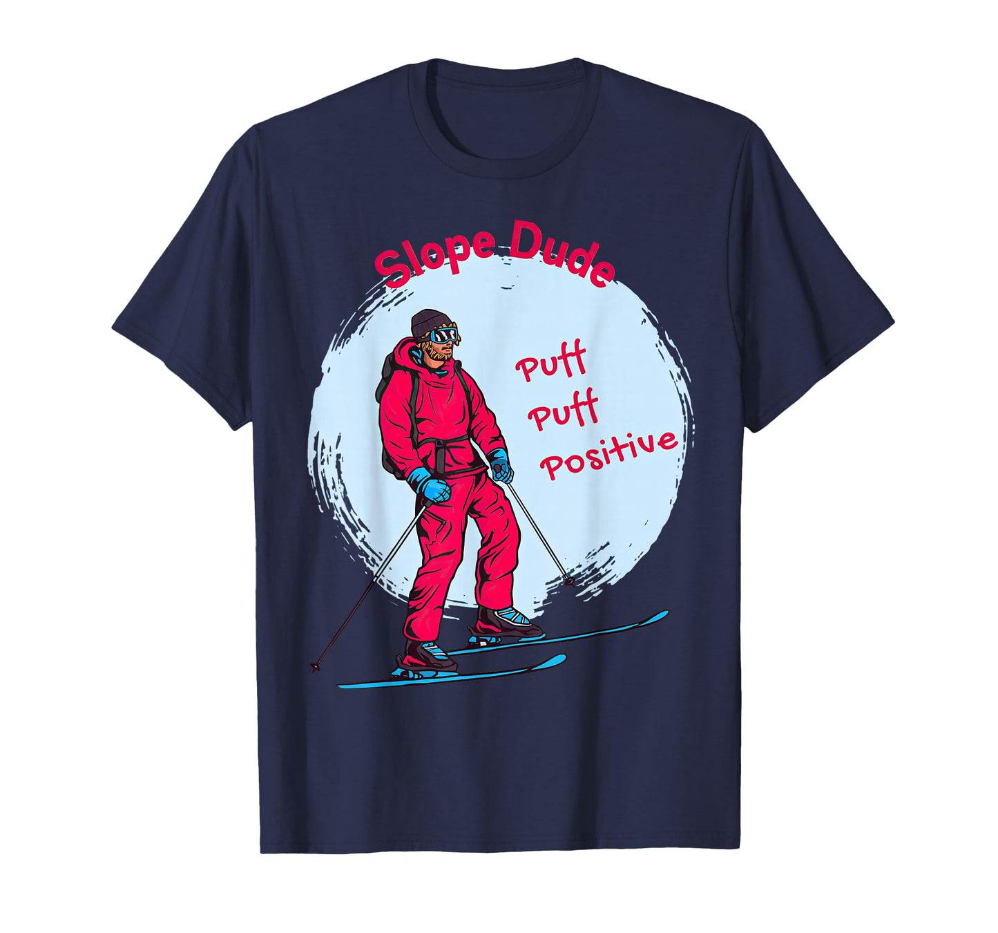 Funny Slope Dude Algebra Geometry Middle School Math Teacher T-Shirt
