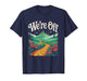 We're Off Funny Yellow Path Brick Wizard Literature School T-Shirt