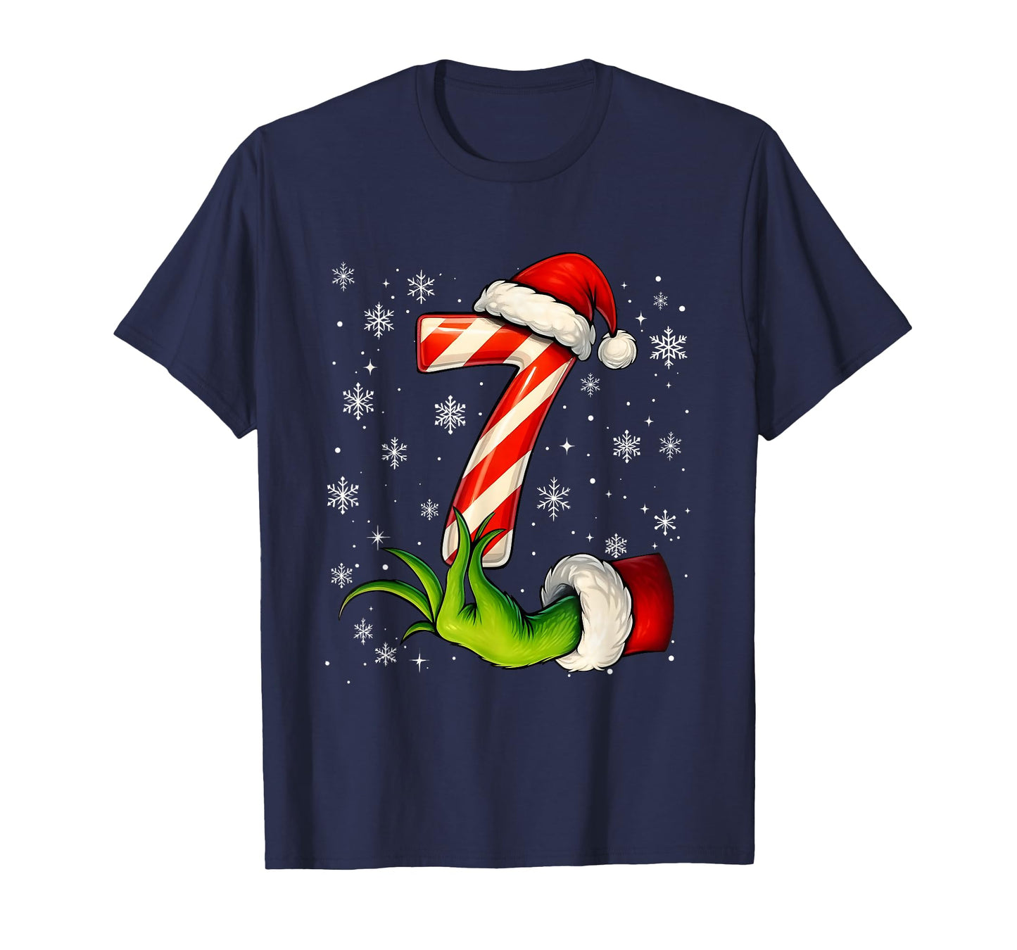 Six Seven Funny Christmas Couple Matching Meme T-Shirt