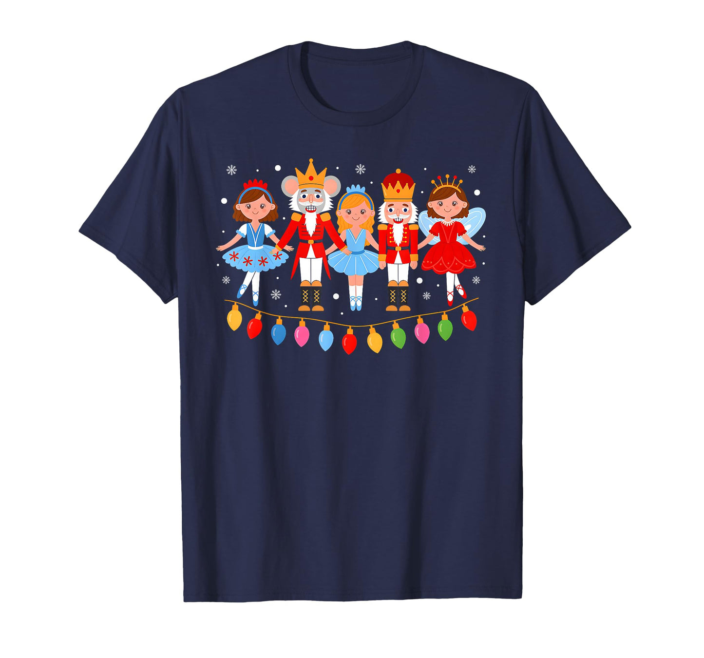 Christmas Nutcracker Squad Ballet Dance Funny Xmas Pajamas T-Shirt