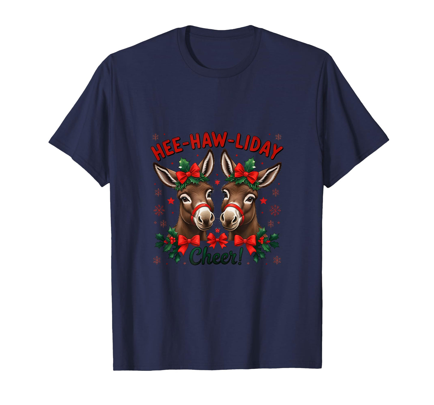Mexican Christmas Dominick Donkey Cheer Mi Burrito Sabanero T-Shirt