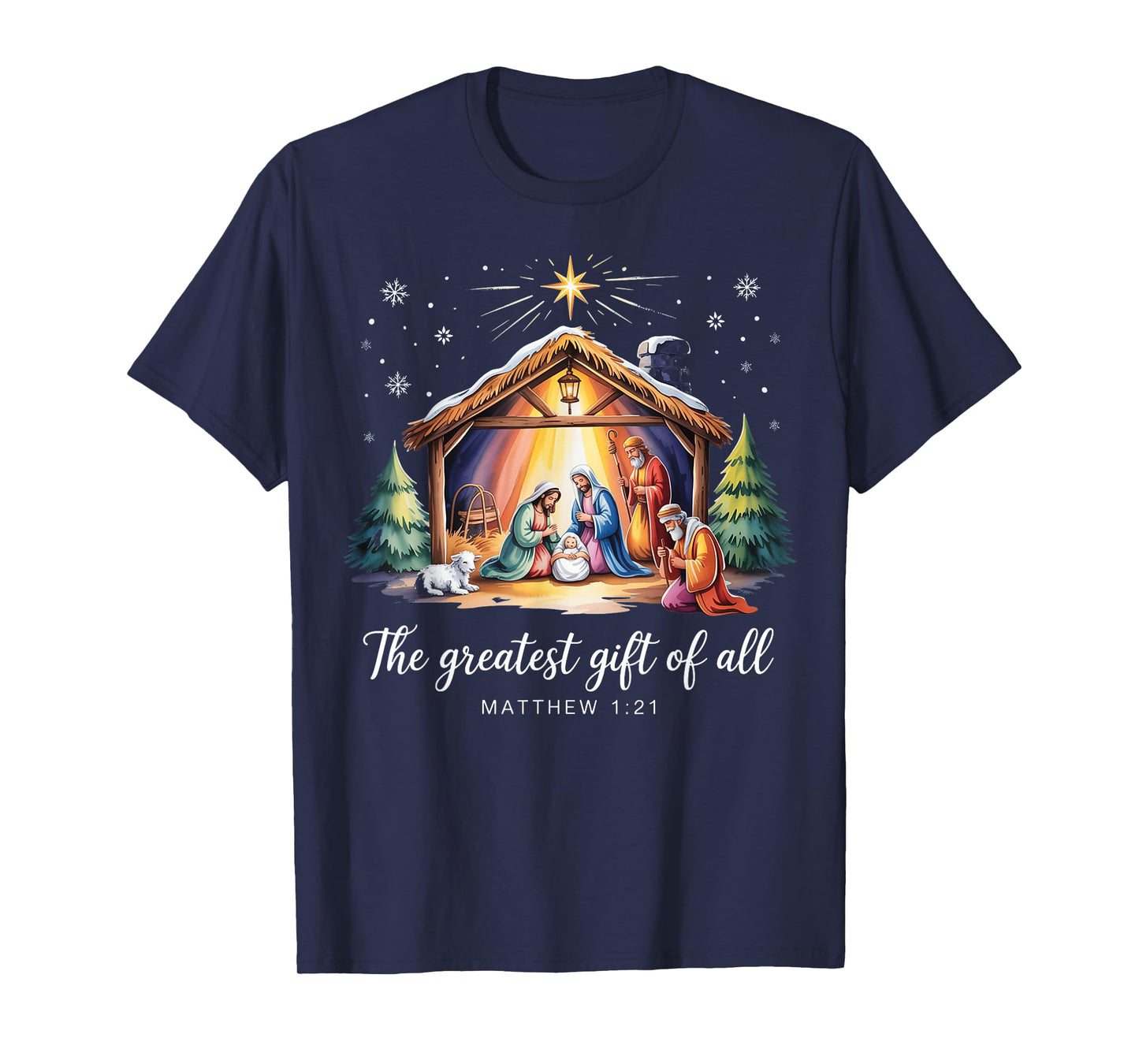 The Greatest Gift for All Christmas Jesus T-Shirt