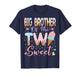 Big Brother of The Two Sweet 2nd Birthday Girl Ice Cream T-Shirt