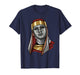 King Baldwin IV Floral Mask Medieval Art Crusader T-Shirt