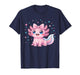 Kawaii Cute Axolotl Coquette Bow Women Girls Kids Axolotls T-Shirt