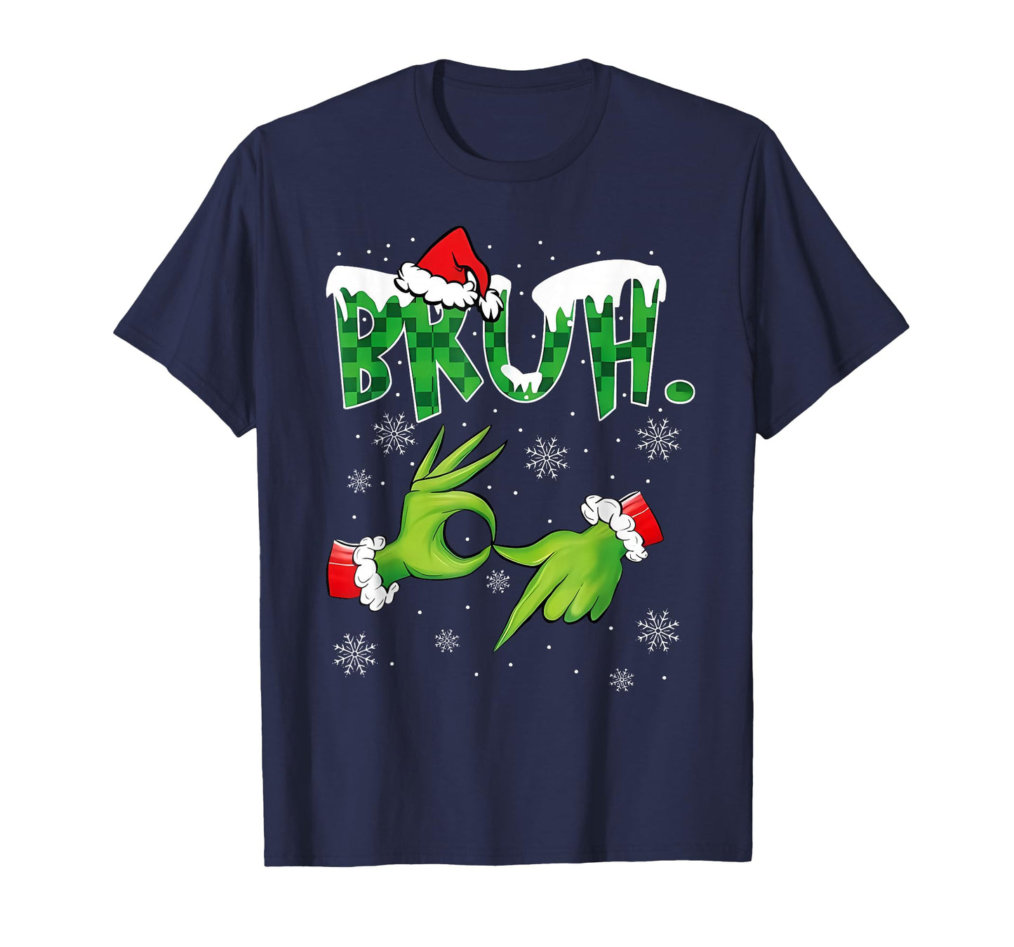 Bruh 67 Six Seven 6 7 Meme Christmas Funny Gen Alpha Slang T-Shirt