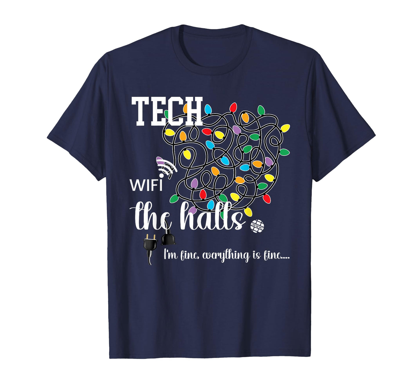 Technology Teacher Christmas Information Teacher STEM STEAM T-Shirt