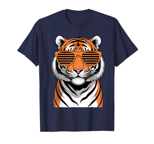Cool Tiger Costume for Men Women Kids Pattern Tiger Lover T-Shirt