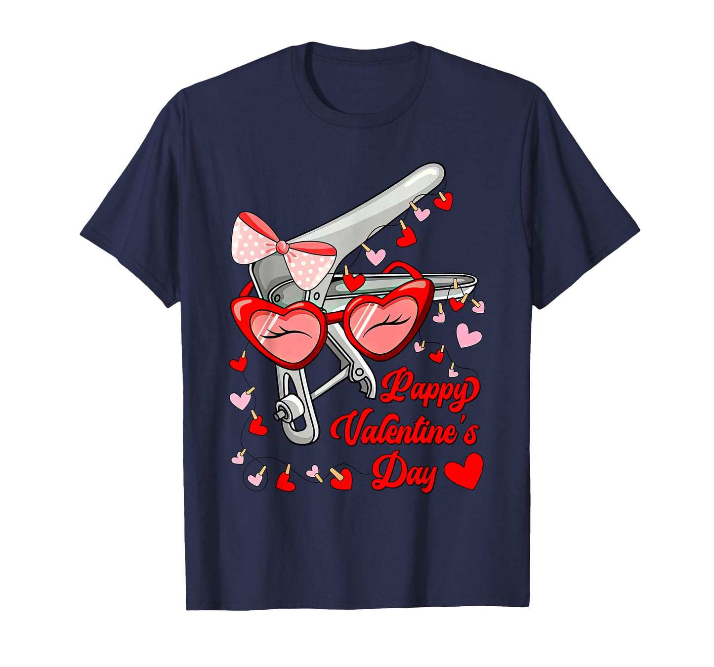 Cute Speculum Valentine Day OBGYN Obstetrics Gynecology OB T-Shirt