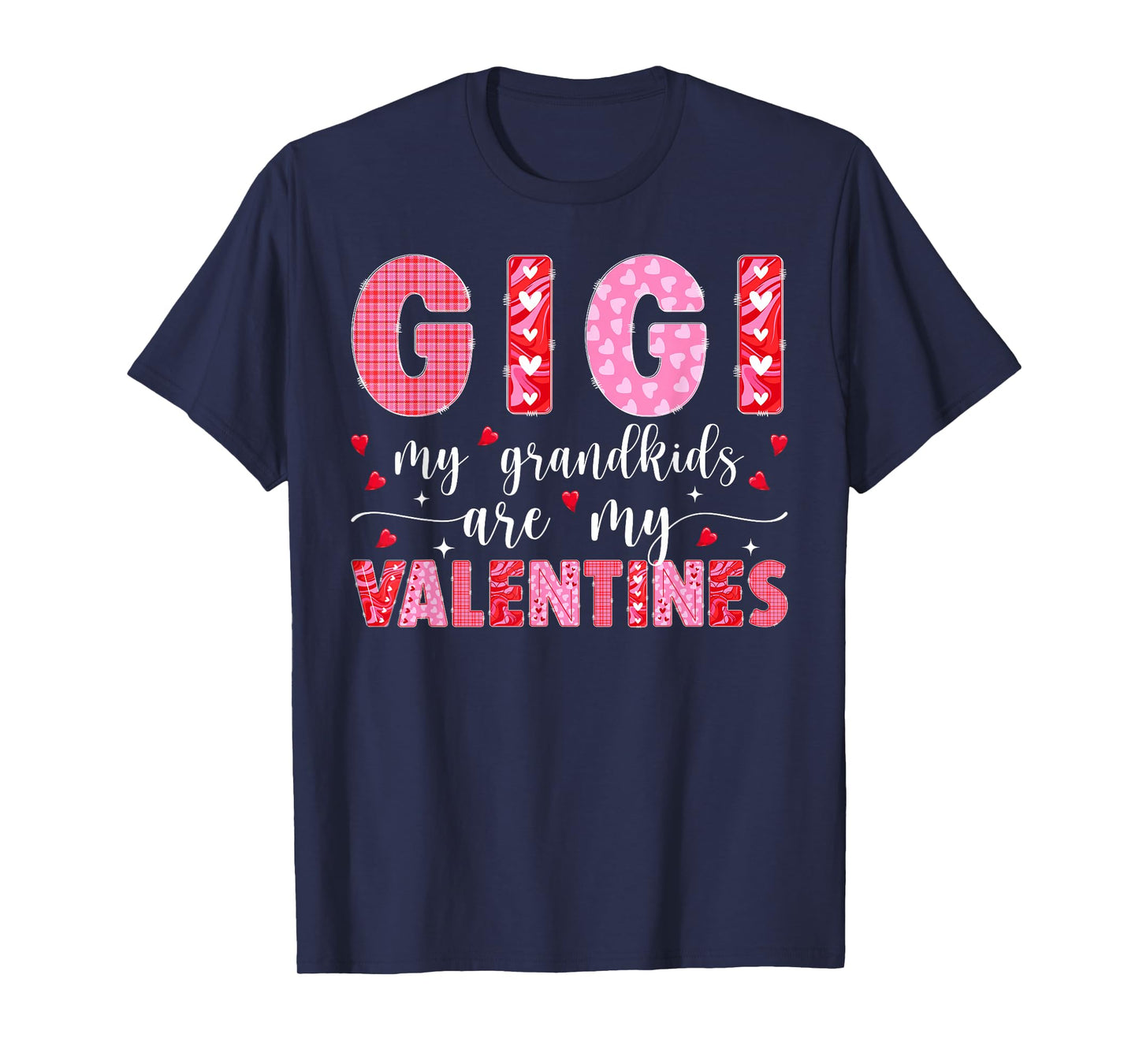 Gigi My Grandkids are My Valentines Day Gigi Valentine T-Shirt