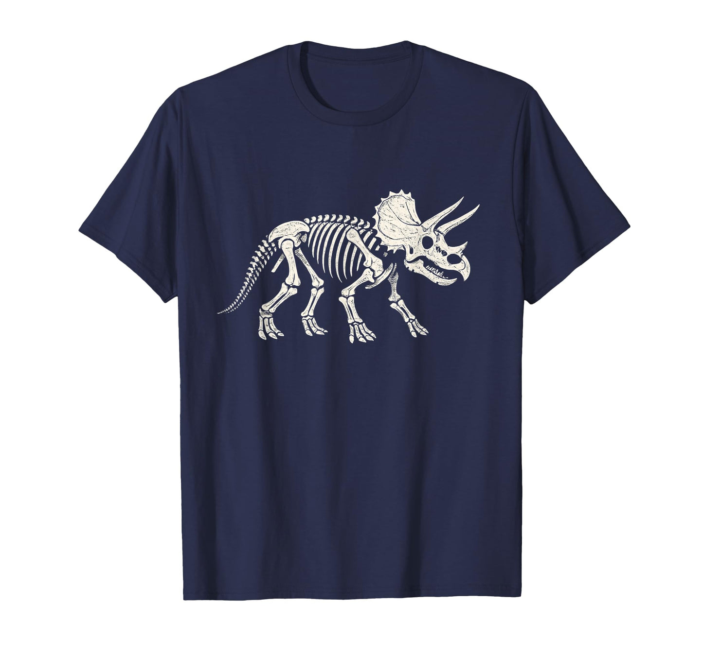 Triceratops Skeleton Dinosaur Fossil Paleontology T-Shirt