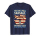 You Can't Spell Sausage Without USA Funny Patriotic BBQ T-Shirt