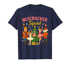 Ballet Nutcracker Squad Christmas Costume for Kids Women Men T-Shirt