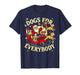 Dogs for Everybody Santa Funny Christmas Dog Mom Dog Dad T-Shirt
