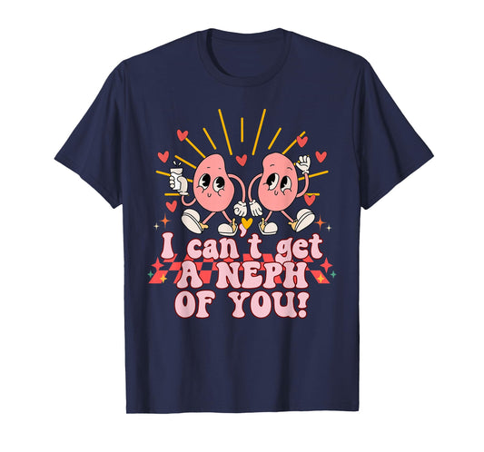 Kidney Dialysis Nurse Nephrology Tech Awareness Valentines T-Shirt