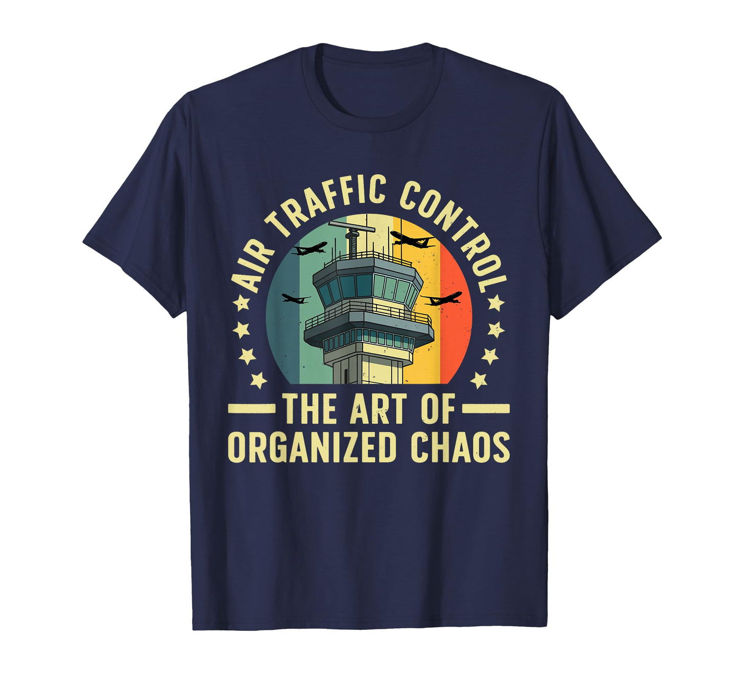 Cool Air Traffic Controller Art for Men Women Air Traffic T-Shirt