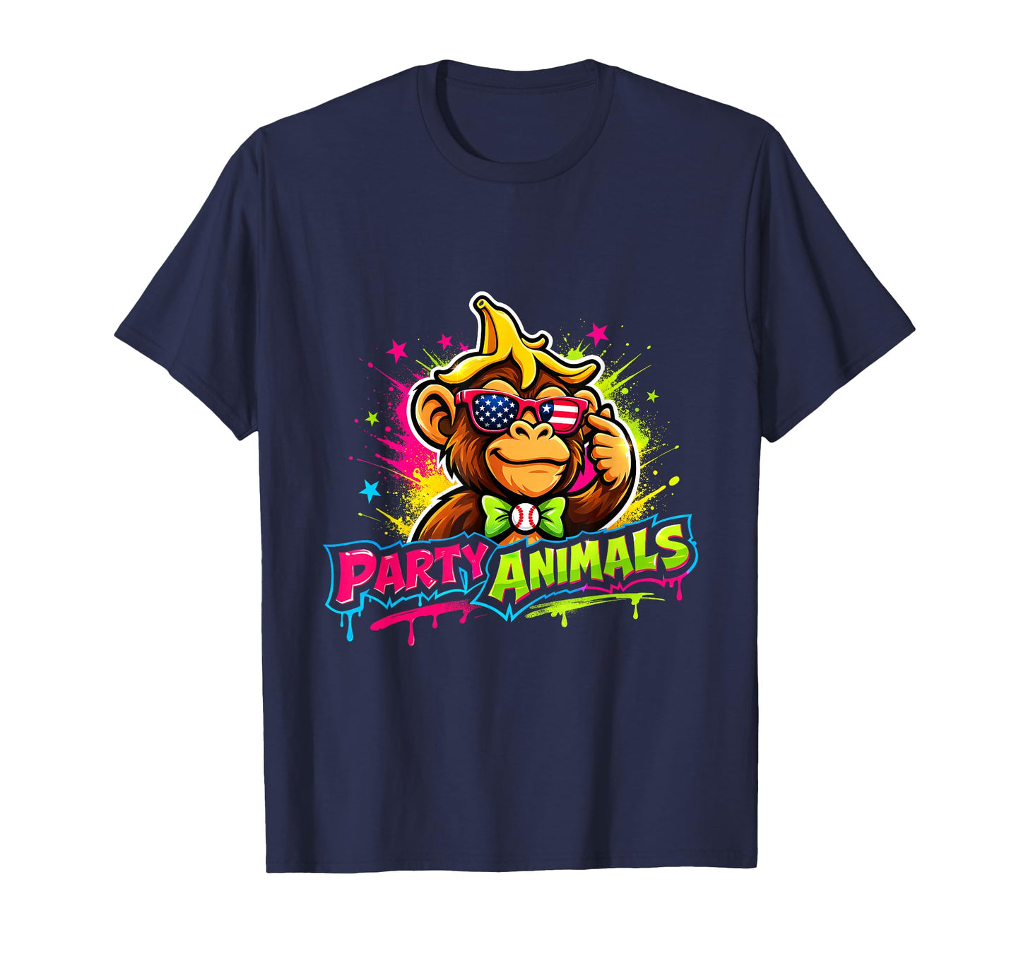 Party Animals Baseball Jersey T-Shirt