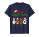 Chicken Christmas Santa Hat Merry Chickmas Xmas Farm Animal T-Shirt