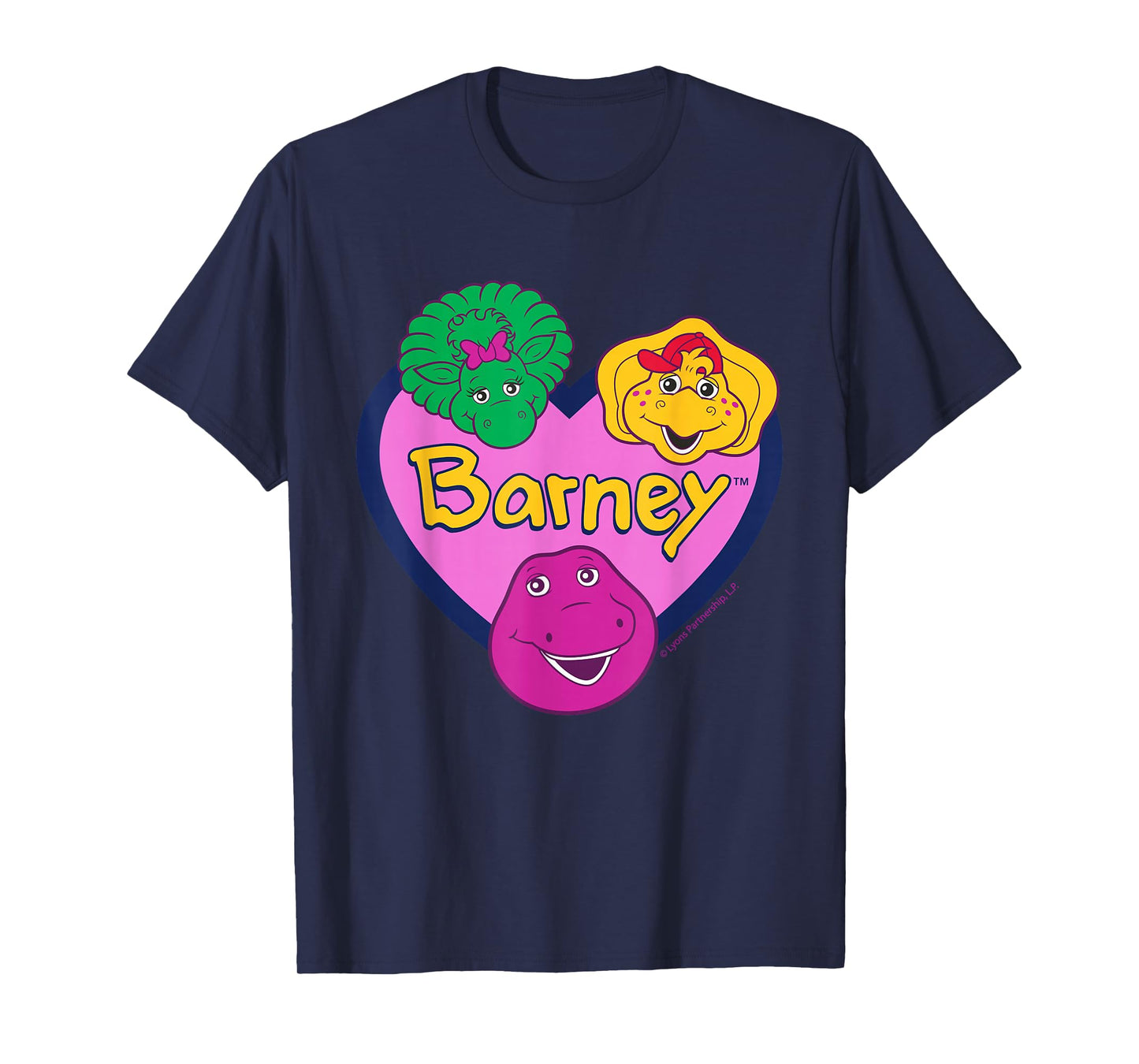 Barney Baby Bop and BJ Heart Friends T-Shirt