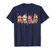 Gingerbread Christmas Latte Coffee Lover Xmas Holiday Women T-Shirt