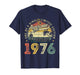 Awesome Since February 1976 50th Birthday Men 50 Years Old T-Shirt