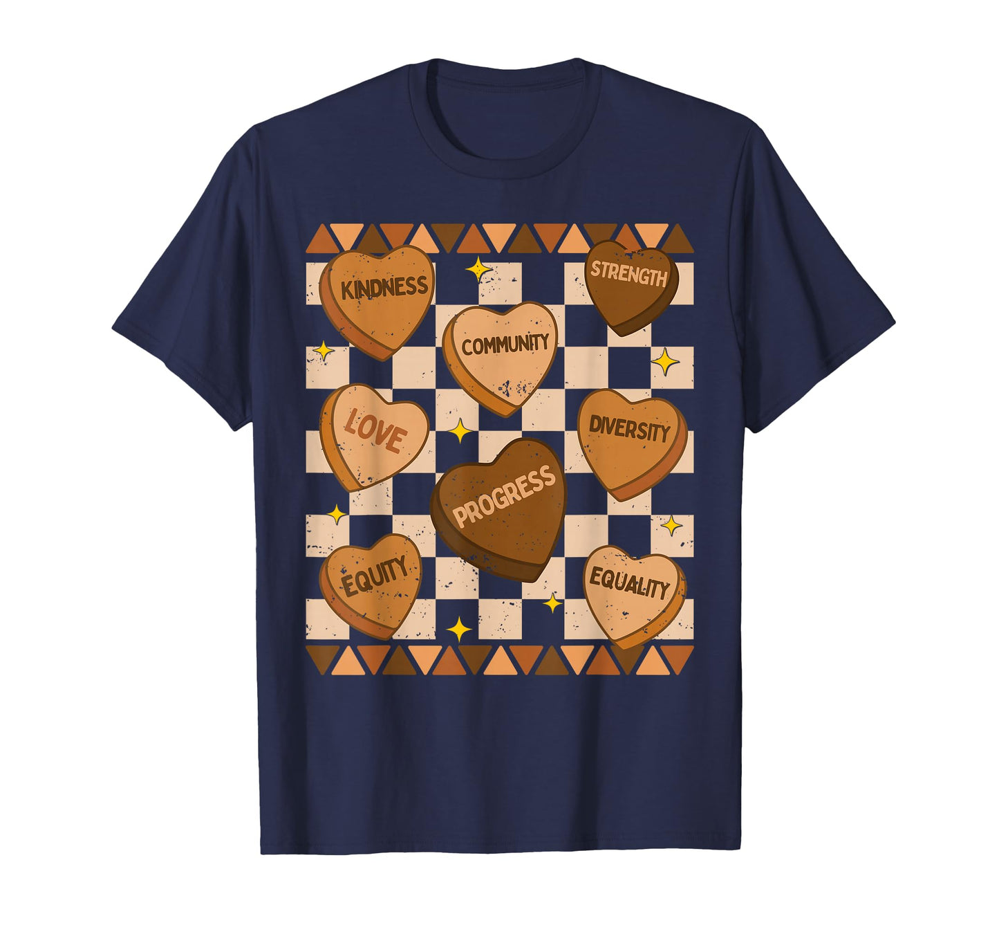 Black History Month Positive African American Men Women Kids T-Shirt