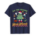 Tis The Season Heal Wound Care Nurse Christmas Ostomy Woc T-Shirt
