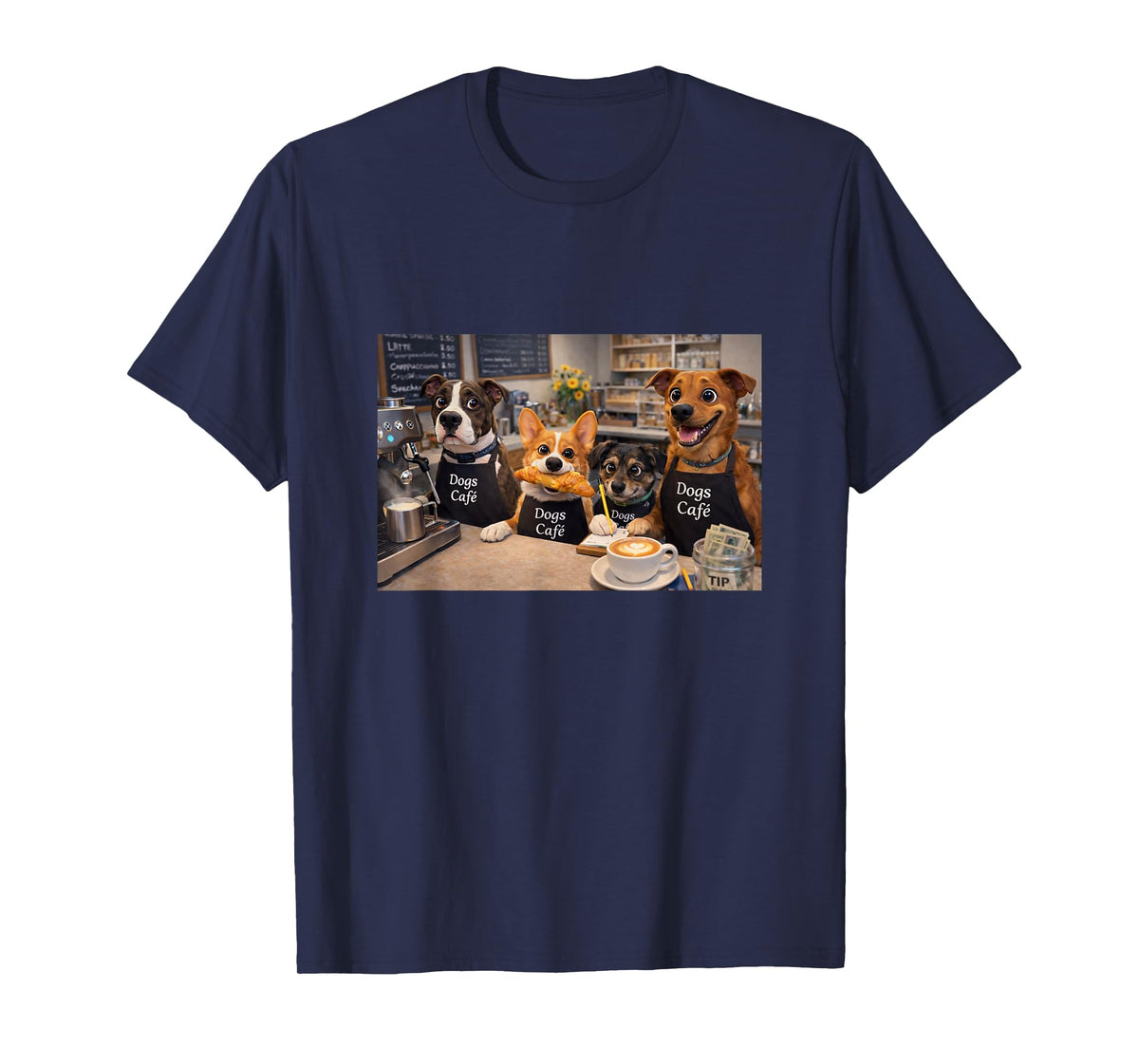 Dogs Cafe T-Shirt
