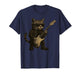 Rockstar Cat with Guitar T-Shirt