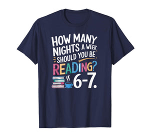 Funny Reading 67 Six Seven Meme English Teacher Book Lover T-Shirt
