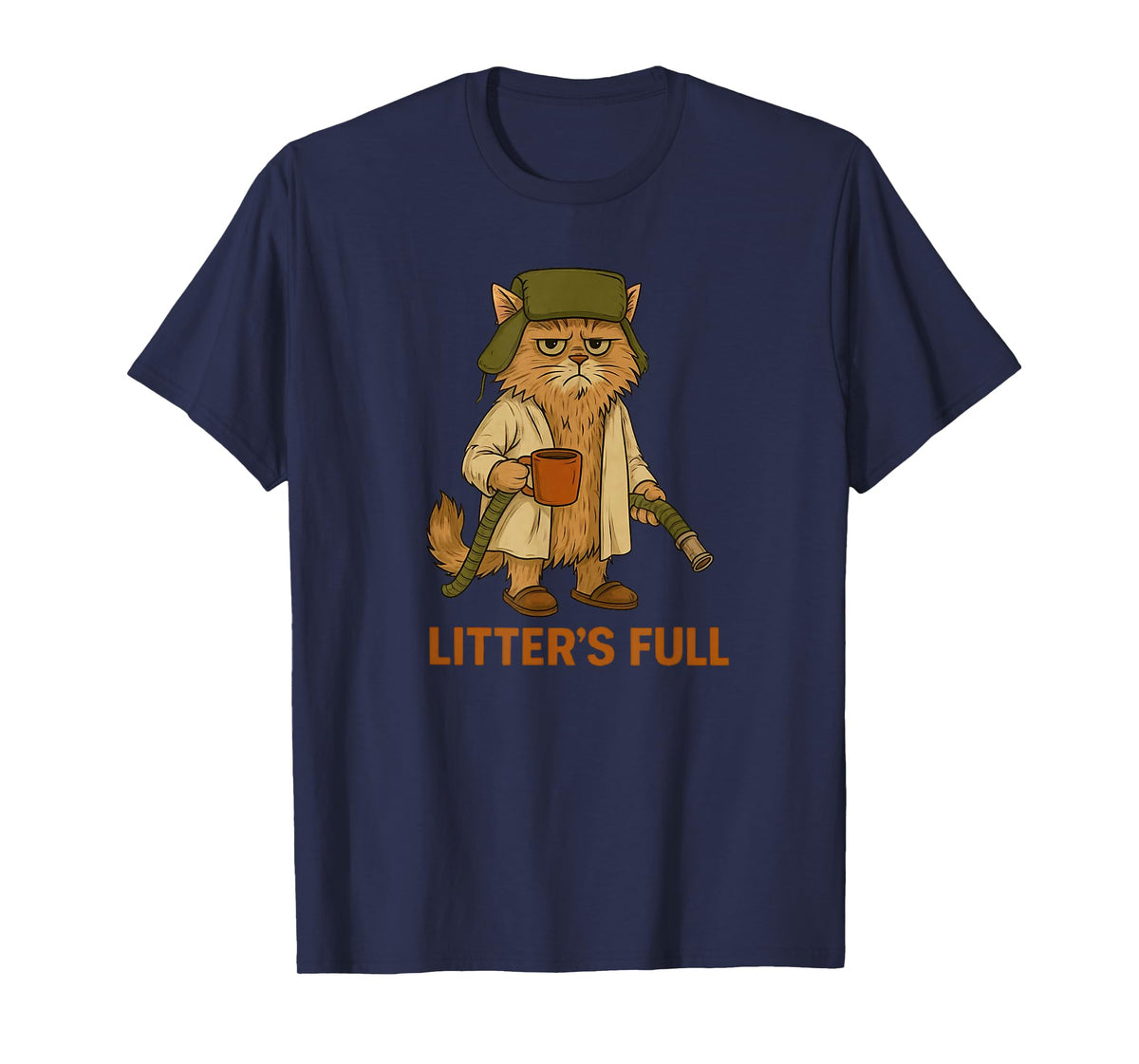 Litter’s Full Cat Parody Tee T-Shirt