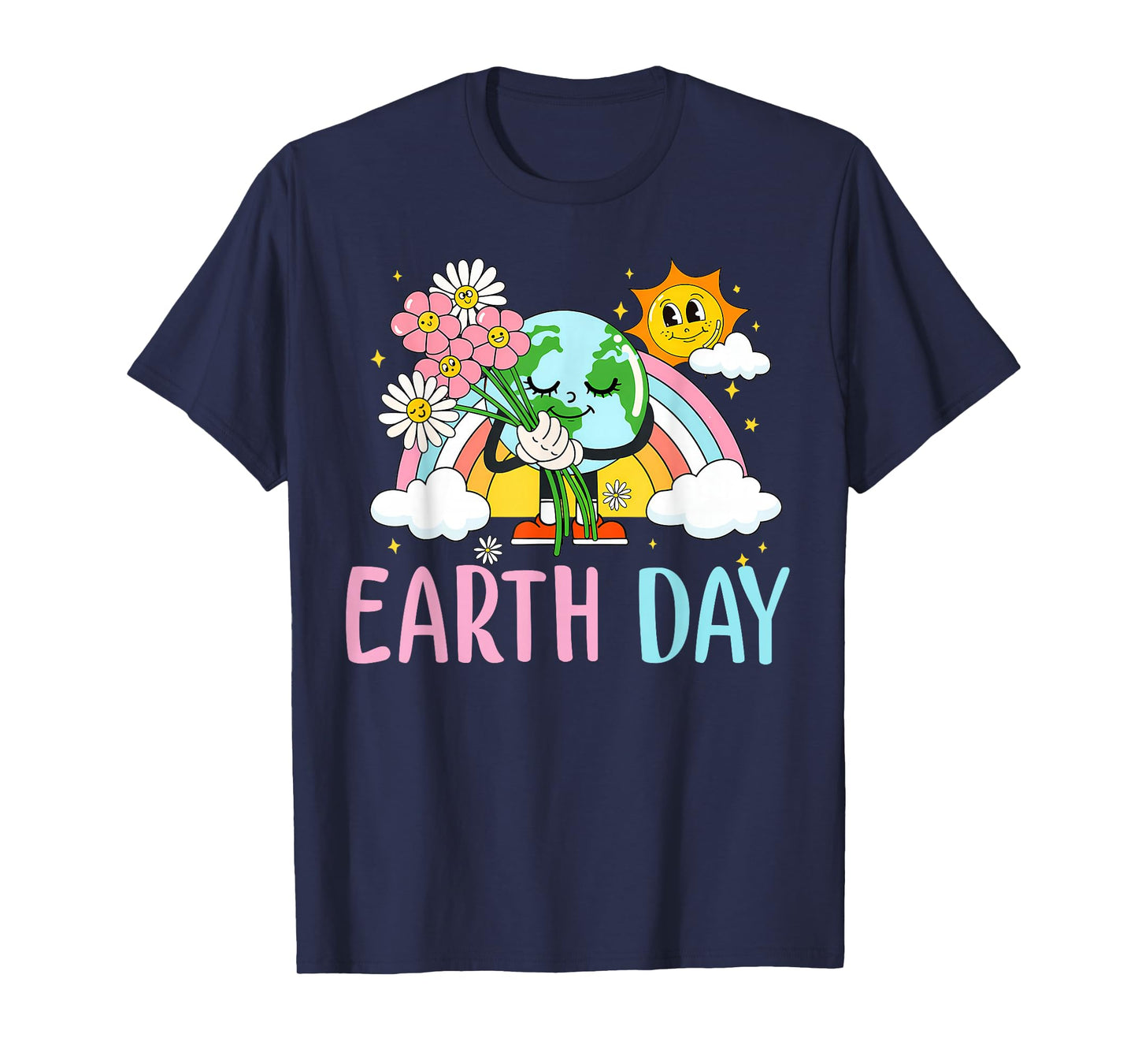 Happy Earth Day 2026 Cool Earth Day Children Kids Toddler T-Shirt