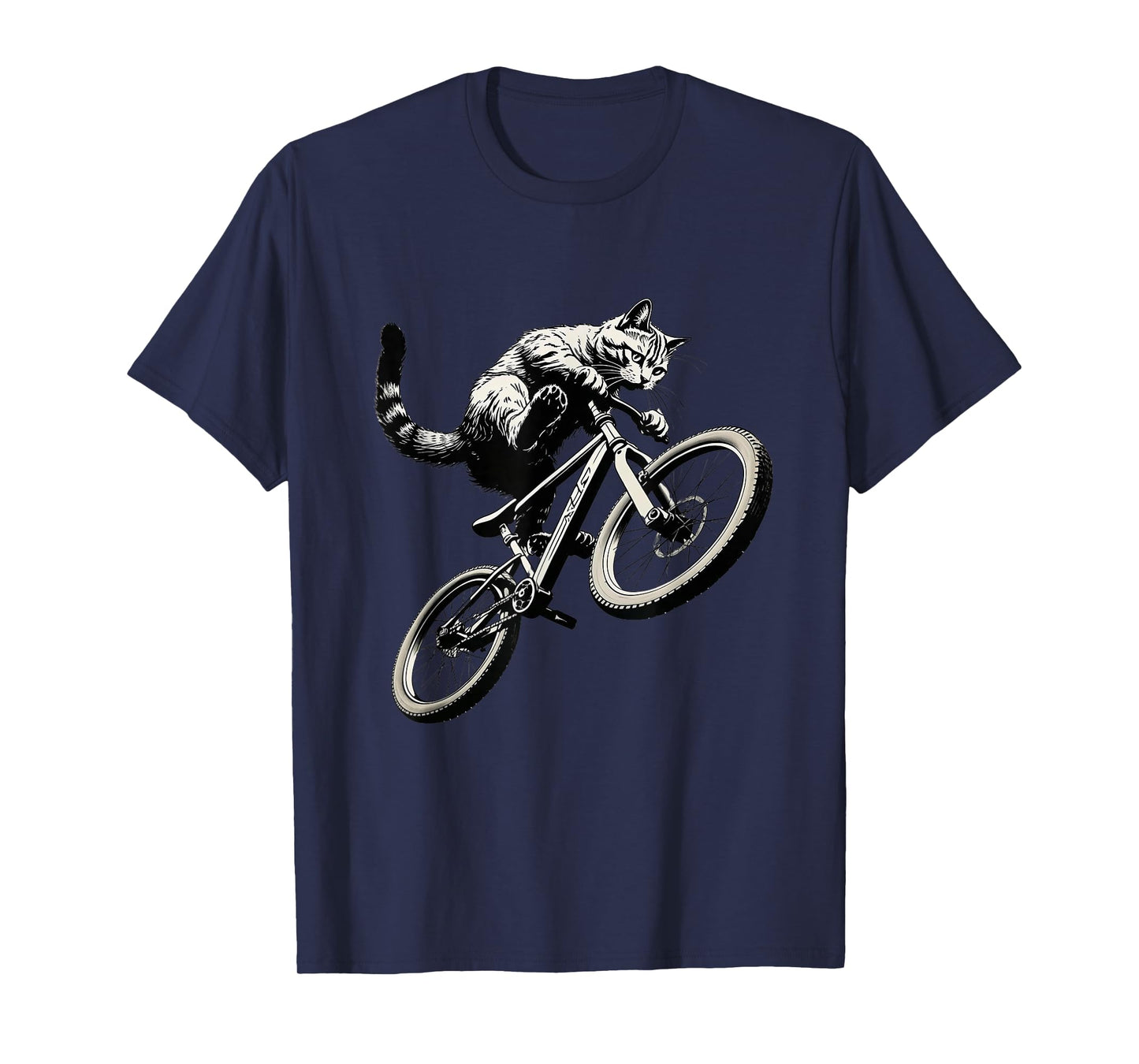 BMX Cat Vintage T-Shirt