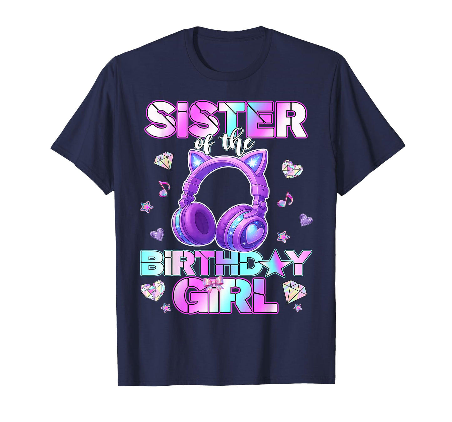 Sister of The K-PoP Birthday Girls Korean Music Lovers T-Shirt