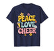 Funny Cheerleading Art for Men Women Kids Cheerleader Cheer T-Shirt