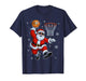 Funny Basketball Santa 67 Christmas Xmas Pajamas Boys T-Shirt