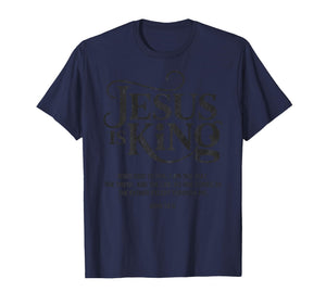 Jesus is King John 14:6 Christian God Religious Bible Verse T-Shirt