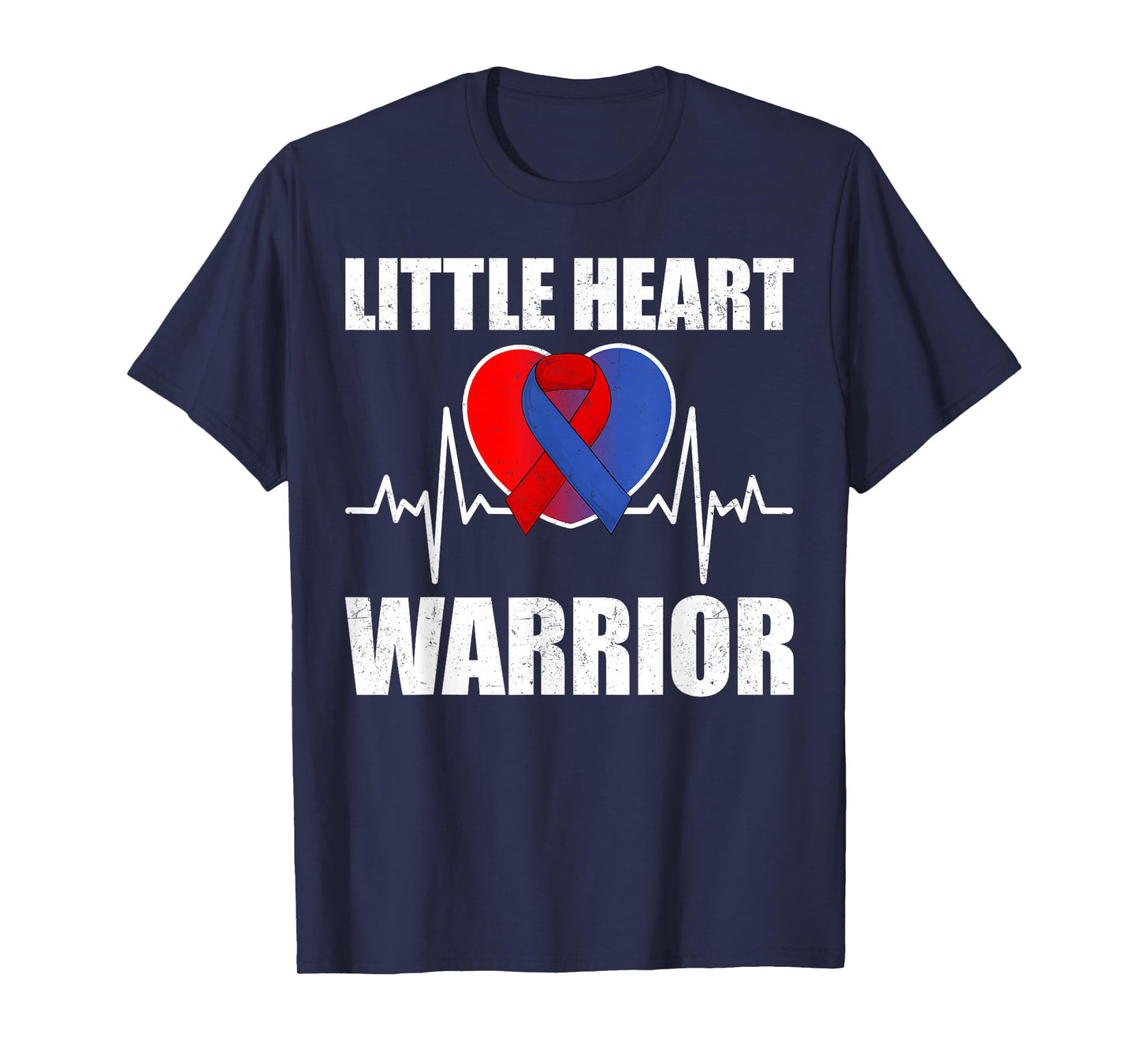 Little Heart Warrior CHD Congenital Heart Defect Awareness T-Shirt