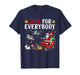 Cats for Everybody Christmas Cat Funny Xmas Men Women Santa T-Shirt