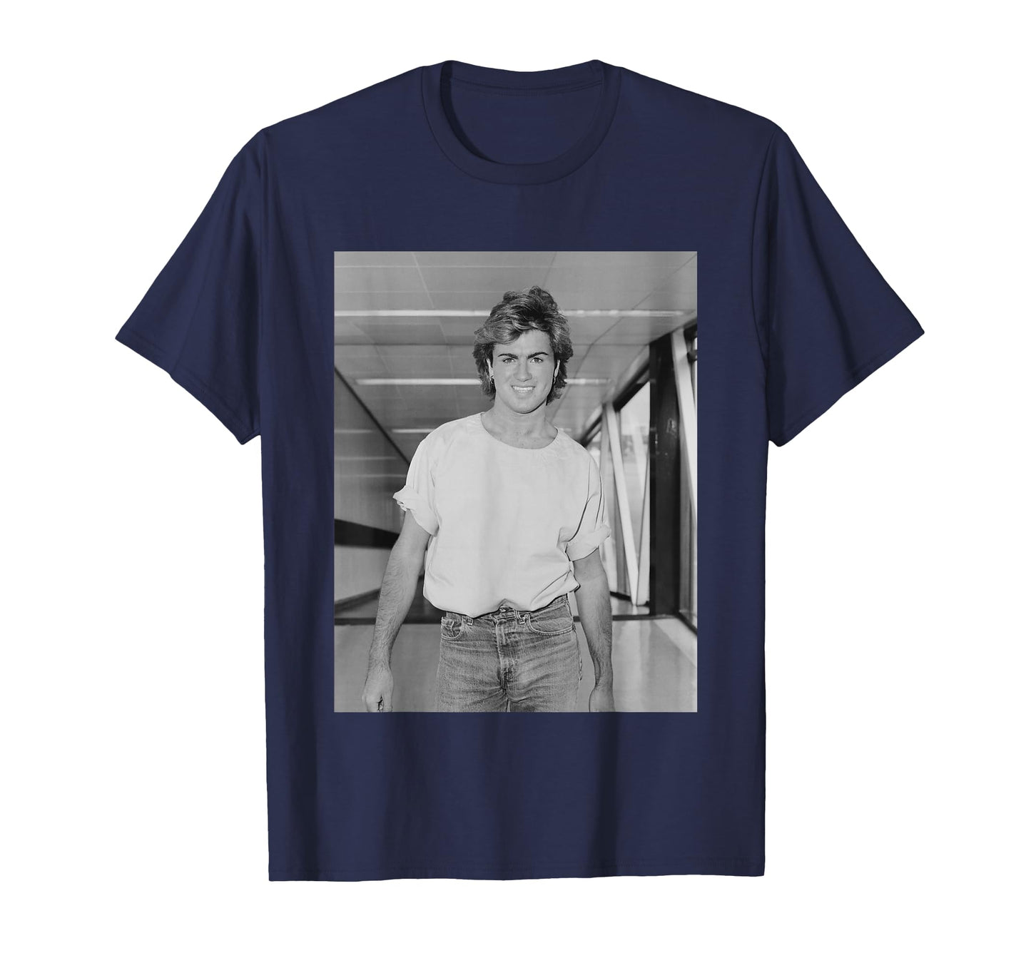 George Michael of Wham! Pop Duo Last Christmas Singer T-Shirt