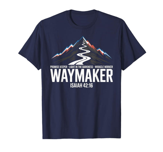 Waymaker Vintage Promise Keeper Miracle Worker Christian T-Shirt