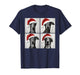 Funny Christmas Italian Greyhound Santa Dog Photo Booth T-Shirt
