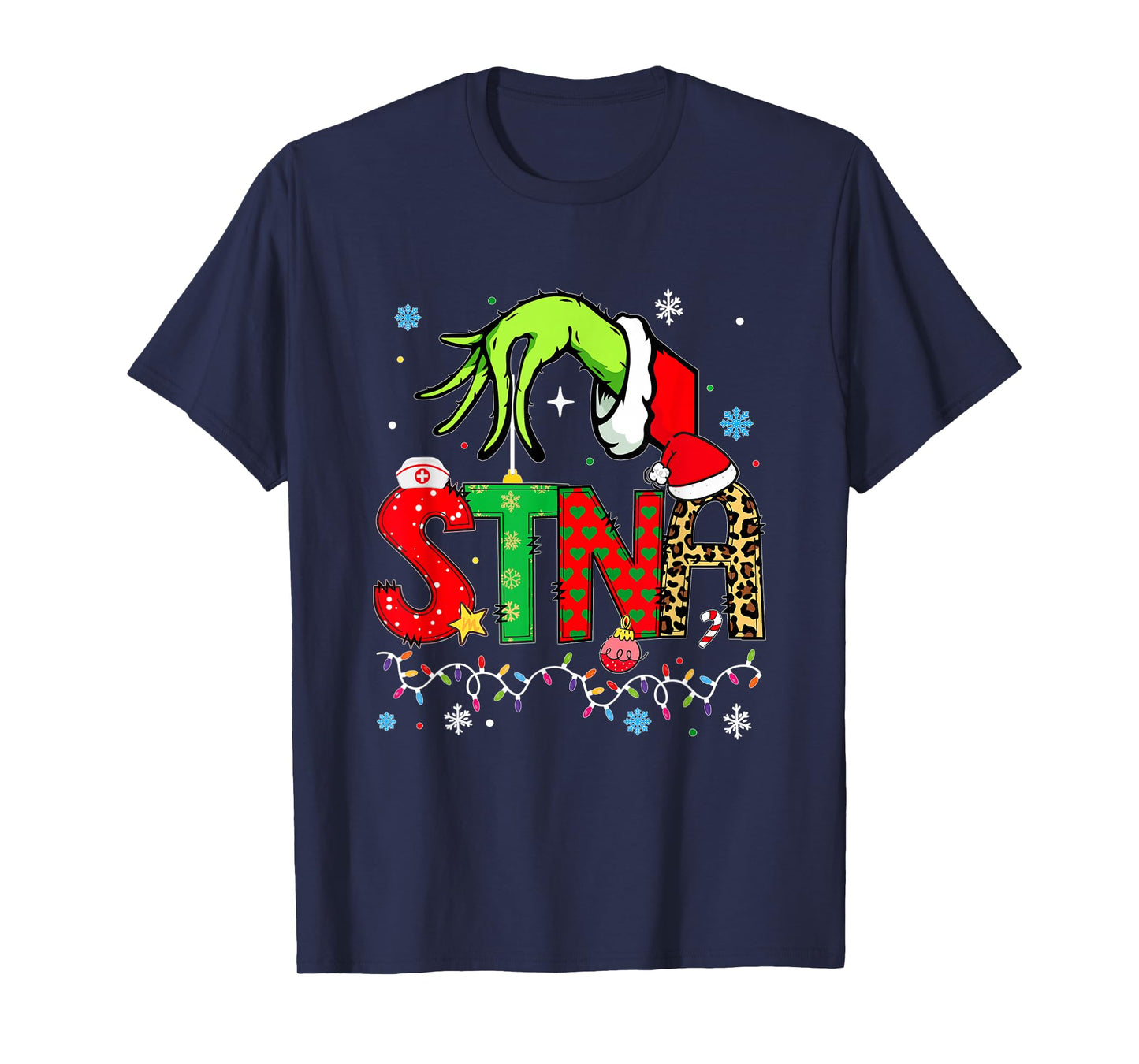Funny STNA Christmas Shirt STNA Xmas for Women T-Shirt