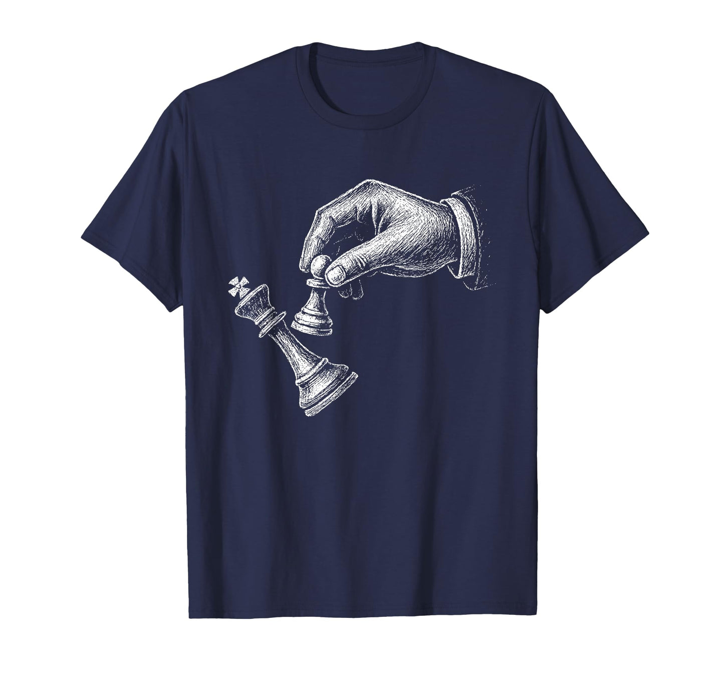 Protest Chess Pawn Knocks Down King, Rejecting Kings No King T-Shirt
